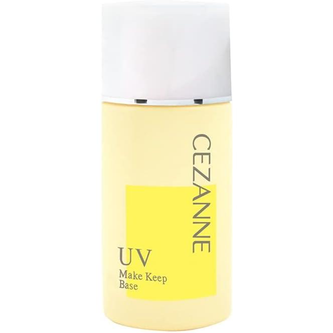 Cezanne Sebum and Shine Prevention Base Soft Yellow 30mL SPF28 PA++ Waterproof Uneven Color Cover