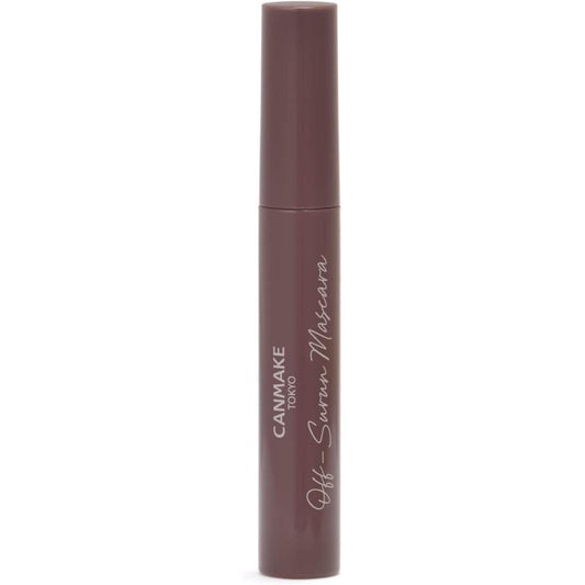 Can Makeup Off mascara 03 Dark Cherry Hot water off Waterproof Smudgeproof Curl Keep 1 x 7 grams of film type