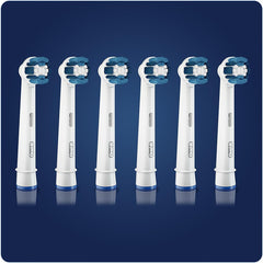 Braun Oral B EB20-6EL Replacement Brush, Basic / Precision Clean, 6 Pieces