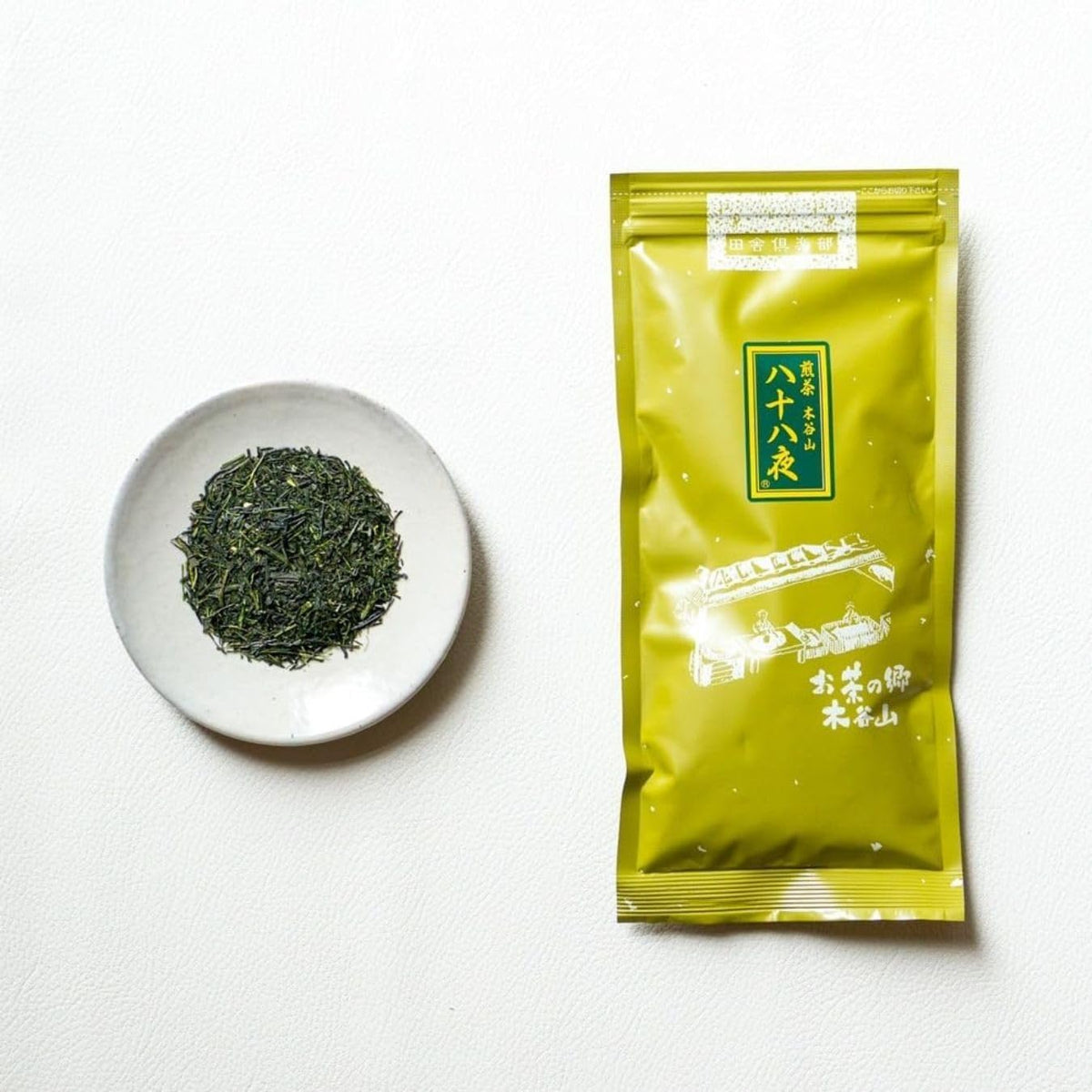 Kiya Tea House Yasuhachiya Green Tea Leaves 3.5 oz (100 g) Kyoto Long-established Fukamushi Sencha