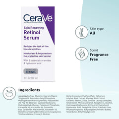 CeraVe, Skin Renewing Retinol Serum, 1 fl oz (30 ml)