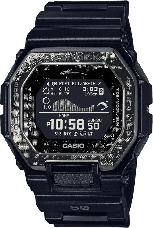 Casio G-LIDE GBX-100KI-1JR Smartphone Link Igarashi Canoa Signature Model Men's Wristwatch, Black, Limited edition model / 50 Arashi Kanoa signature model