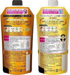 [Japanese Shampoo and Conditioner] Asience Moisturizing Type Shampoo   Conditioner Set Refill 340ml 2 shampoos + 1 conditioner total 3 pieces fair online store Comes with original tissue