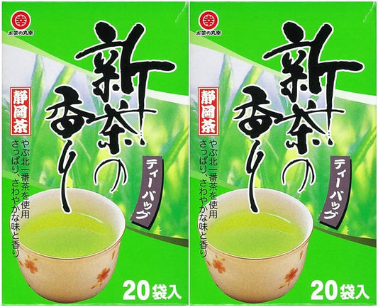 Ocha no Maruko New Tea Scented Tea Bags, 1.6 oz (46 g) x 2 Packs