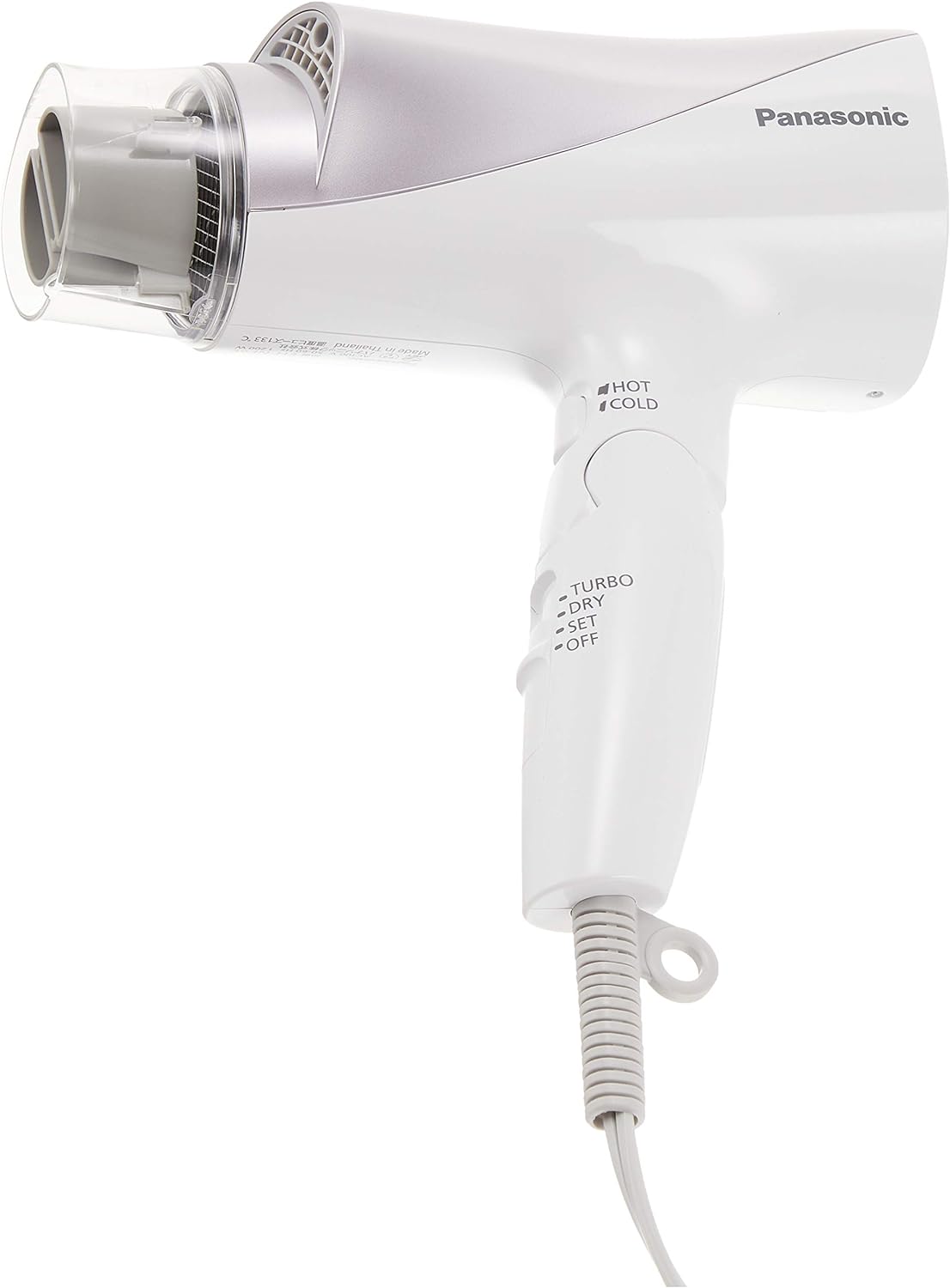 Panasonic hair dryer Ionity silver tone EH-NE6E-S