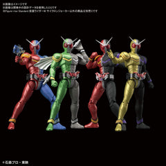 Figure-rise Standard Kamen Rider W Cyclone Joker Color Coded Plastic Model