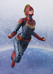 S.H. Figuarts Captain Marvel Approx. 5.9 inches (150 mm), PVC   ABS, Pre-painted Action Figure