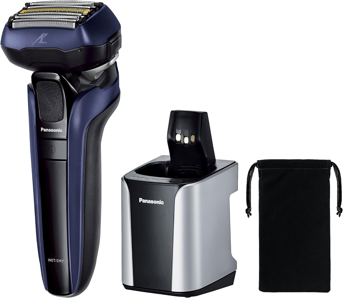 Panasonic Lamb Dash Linear Men's Shaver, 5 Blades, Blue ES-CLV7U-A