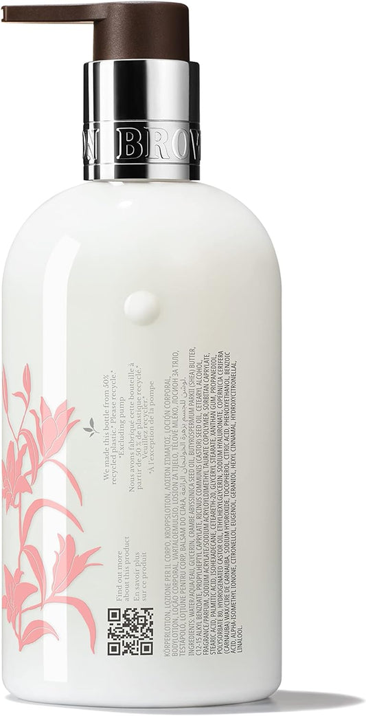 Official:Limited Design MOLTON BROWN Ginger Lily Body Lotion, 10.1 fl oz (300 ml), Molton Brown, Body Care, Dry, Moisturizing, Floral Gift, Paradise, Tahiti, Exotic