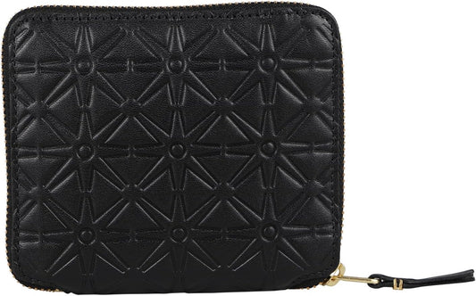 Comme des Garcons Bifold Wallet SA210E EMBOSS BLACK Parallel Import