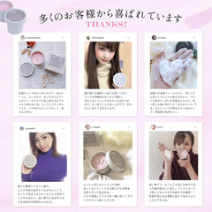 Clay Type Foaming Facial Cleansing Foam   Mud Pack Foaming Ash 90g Rose Wine Sweet Scented Cleansing Manoeuvre Manuble