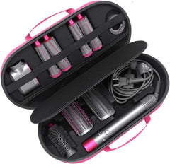 RLSOCO Dyson Airwrap Curling Iron, Compatible with Dyson Hair Iron, Styler Hair Curler Accessories, Pink (Can store air wrap styler, cannot store dryer)