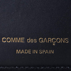 Comme des Garcons SA7100 Bifold Wallet, Round Zipper, Classic, Navy, navy