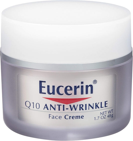 Eucerin Sensitive Facial Skin Q10 Anti-Wrinkle Sensitive Skin Creme 48g (parallel import goods)