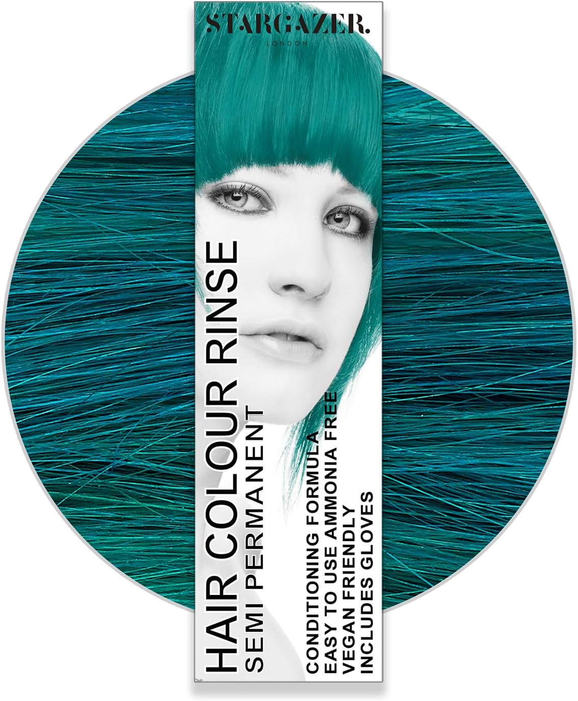 STARGAZER Direction Color Ares Stargazer Hair Color Rinse 70ml Tropical Green