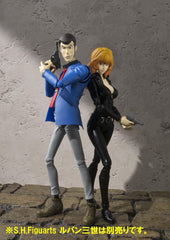 S.H. Figuarts Lupin III Fujiko Mine, Approx. 5.3 inches (135 mm), ABS   PVC Pre-painted Action Figure