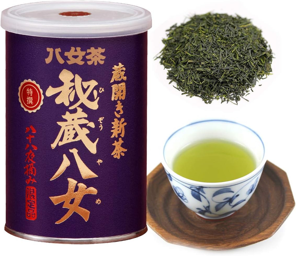 New Tea Yame Tea, High Quality, Produced in 2023, Special Treasured Yame Tea, 3.5 oz (100 g), Canned Tea, Iwasakien Seisha, Kyushu, Fukuoka, 100% Yame Tea, 100% Yame Tea, Ichiban Tea Can