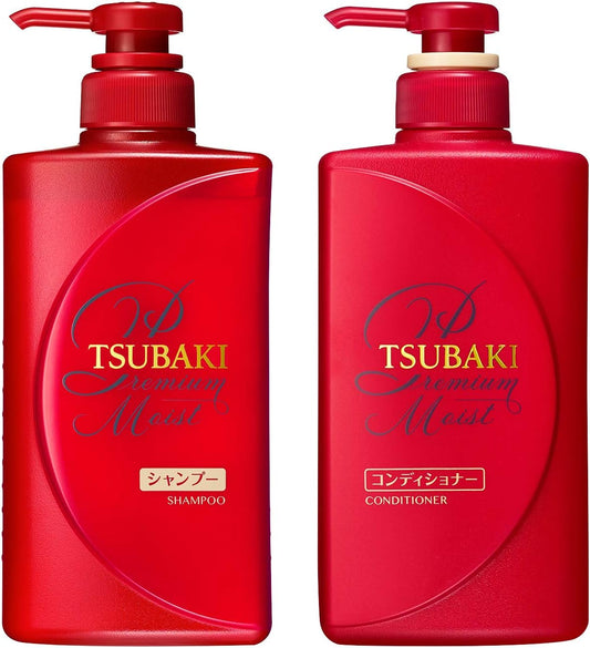 [Japanese Shampoo and Conditioner] TSUBAKI Premium Moist Experience Set a 2 piece assortment