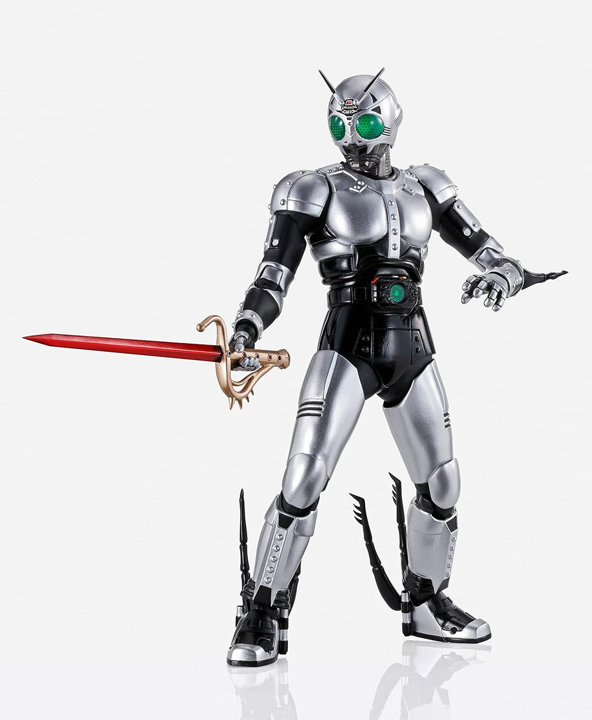 S.H. Figuarts (True Bone Carving Process) Shadow Moon, Approx. 5.7 inches (145 mm), PVC   ABS, Pre-painted Action Figure