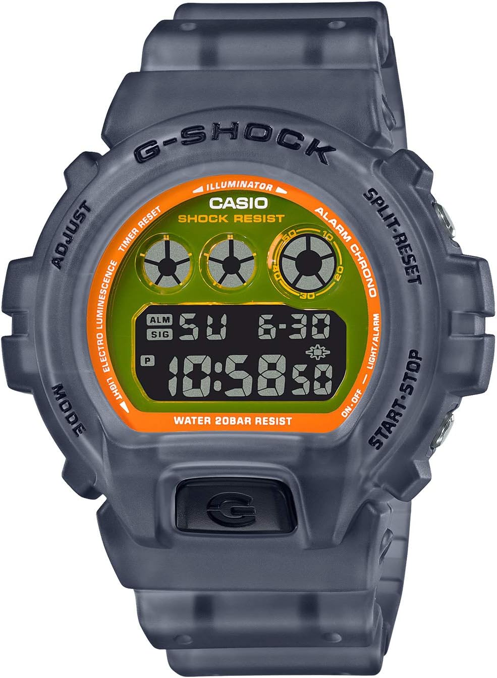 Casio DW-6900M-3JF G-Shock Wristwatch, Limited Edition / Color Skeleton (Black)