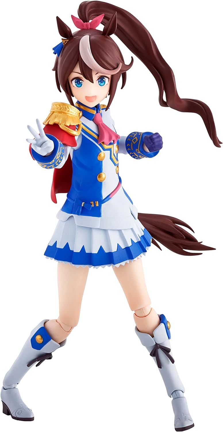 BANDAI SPIRITS S.H. Figuarts Uma Musume Pretty Derby Tokai Teio Approx. 4.9 inches (125 mm), ABS   PVC Pre-painted Action Figure