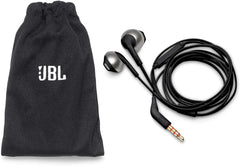 JBL T205 Wired Earphone Microphone Included (Black)