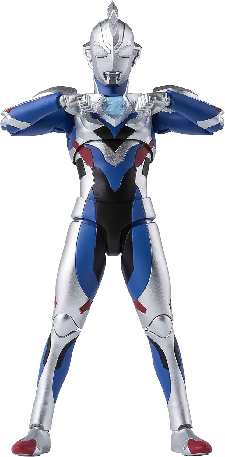 BANDAI SPIRITS S.H. Figuarts Ultraman Zet, Original, Approx. 5.9 inches (150 mm), PVC   ABS, Pre-painted Action Figure