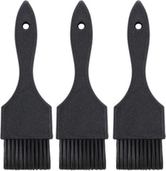 Frcolor Hair Dye Brush Hair Color Brush Hair Dye Comb Hair Dye Brush for Home Hairdresser DIY Professional Set of 3 (Black)