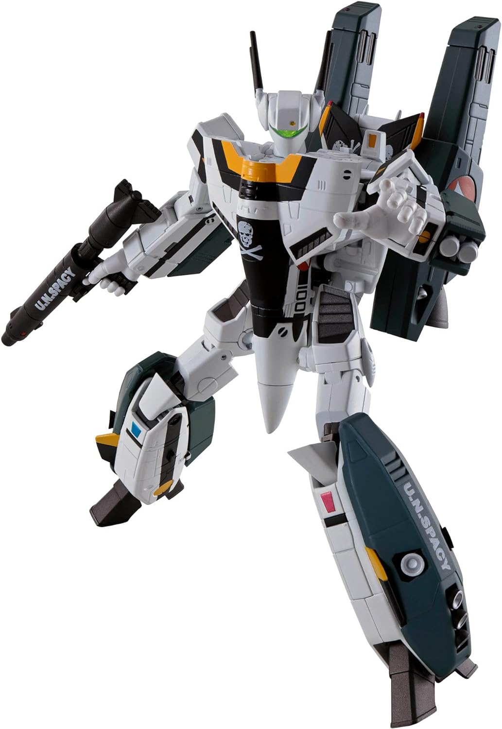 HI-METAL R Super Dimension Fortress Macross VF-1S Super Valkyrie (Teruki Ichijo), Approx. 5.5 inches (140 mm), Die Cast   ABS   PVC Pre-painted Action Figure