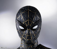 S.H. Figuarts Spider-Man Black   Gold Suit (Spider-Man: No Way Home) Approx. 5.9 inches (150 mm), ABS   PVC Pre-painted Action Figure