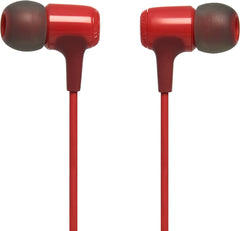 JBL E15 Earphones Canal Type/Mic Onboard JBLE15 Official Japan Product: red