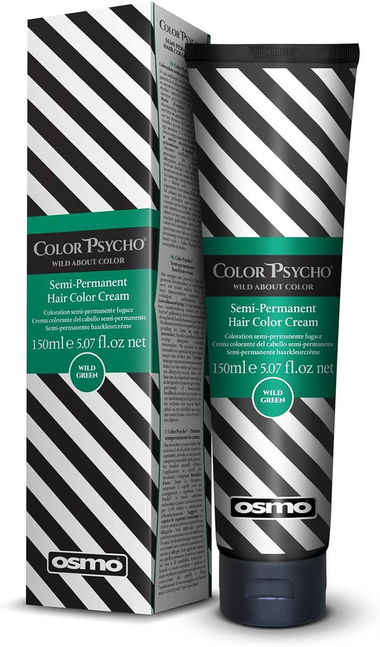 Ares Color Psycho Hair Color Treatment Cream Wild Green 150ml