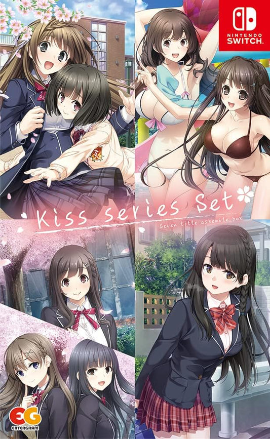 [Japanese Nintendo Switch] Amazon.co.jp Limited Kiss Series Set -Switch Special Benefit Special Case, Limited Postcard (7 pieces) Included