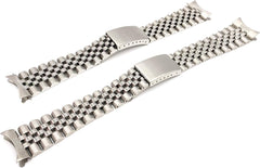 Jubilee Bless Jubilee Band, Stainless Steel Strap, Stainless Steel Band, Stainless Steel, SS, 0.7 inches (20 mm), 0.7 inches (19 mm), 0.7 inches (18 mm), Watch Rolex Datejust oyster jubilee Oyster Jubilee