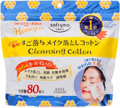 KOSE Softimo Cleansing Cotton (Honey Mild) 80 sheets