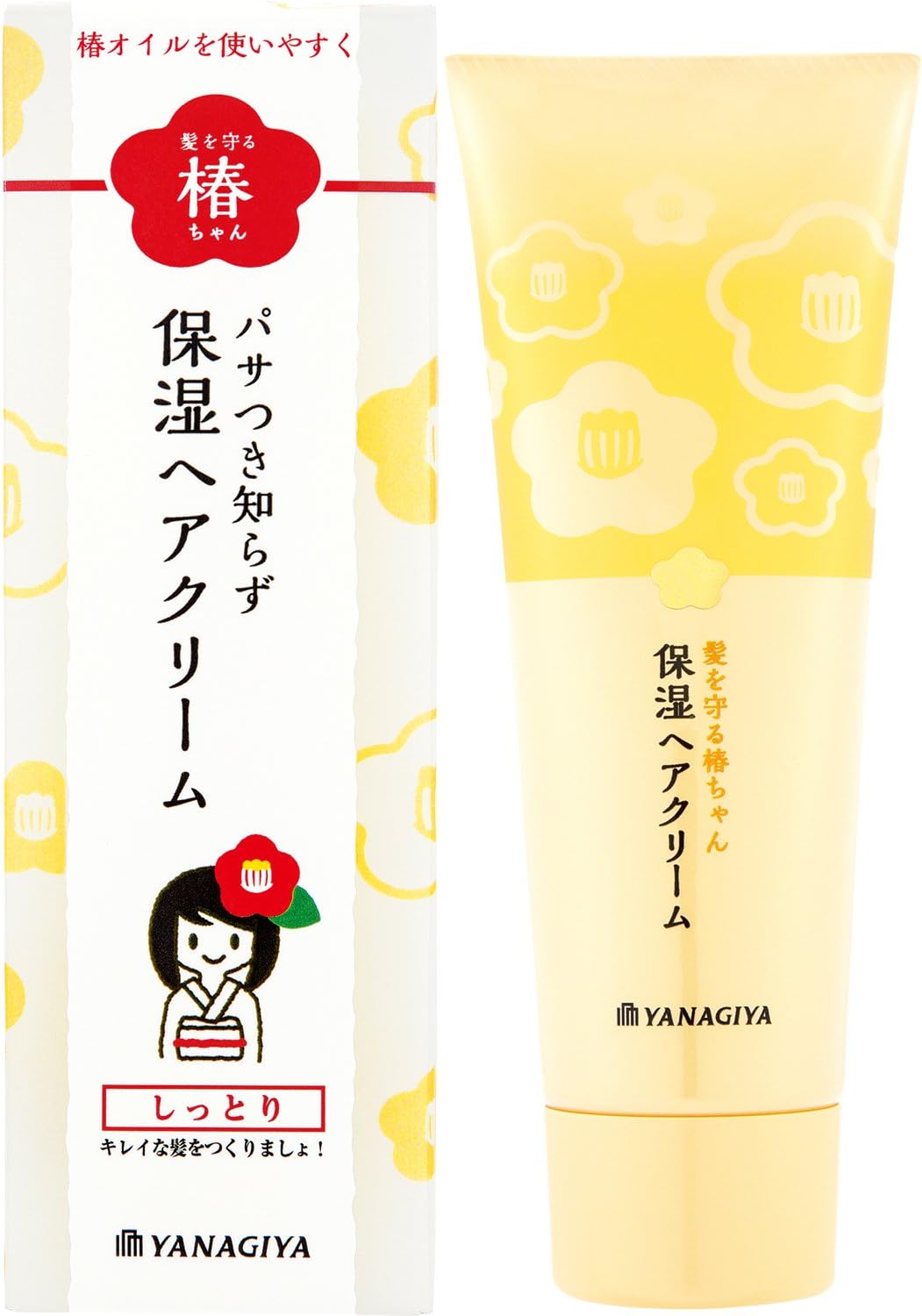 Yanagiya Honten Tsubaki-chan Moisturizing Hair Cream to Protect Your Hair