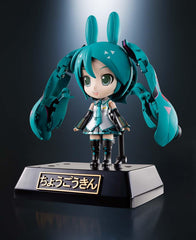 Bandai Tama Nacion's Chogokin Mirace Henkei Miku Hatsune/Rody Acchion Figure