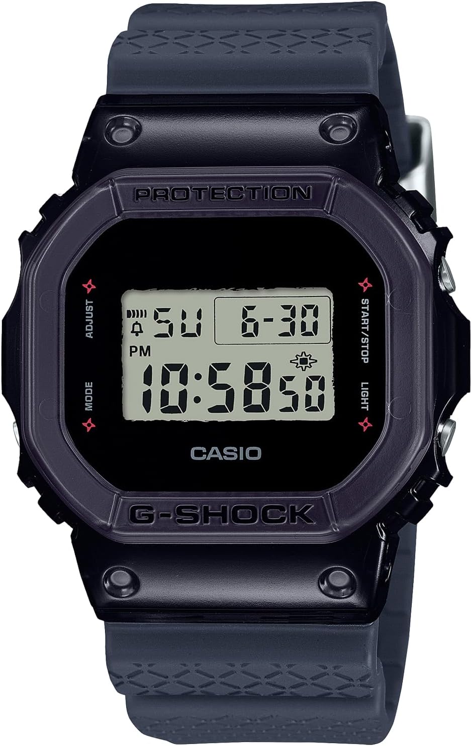 Casio DW-5600 Series Wristwatch, Limited Model: Navy (ninja design)