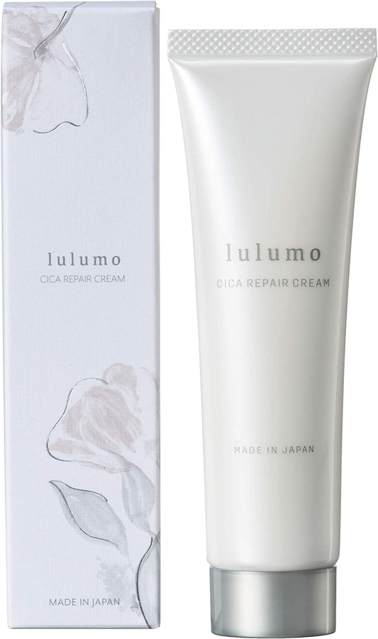 lulumo Deer Cream, Made in Japan, Organic Sensitive Skin, Additive-Free, 1.8 oz (50 g), Highly Moisturizing, Roughness Protection, Dullness, Moisturizing Cream Madecassoside