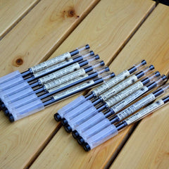 Pack of 12 sencoo BLACK GEL INK PEN EXTRA FINE PEN Ballpoint pen 0.5mm black office school stationery student pen