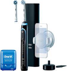 Brown Oral B Genius 10000A Black Premium Floss Set Electric Toothbrush D7015266XC+3DWF Amazon.co.jp Exclusive