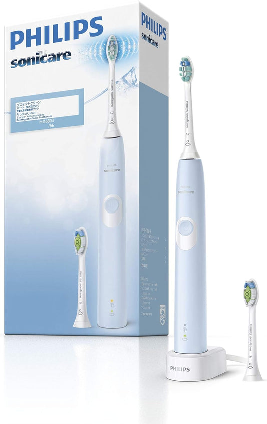 Philips Sonicare HX6803/66 ProtectiveClean Electric Toothbrush, Light Blue