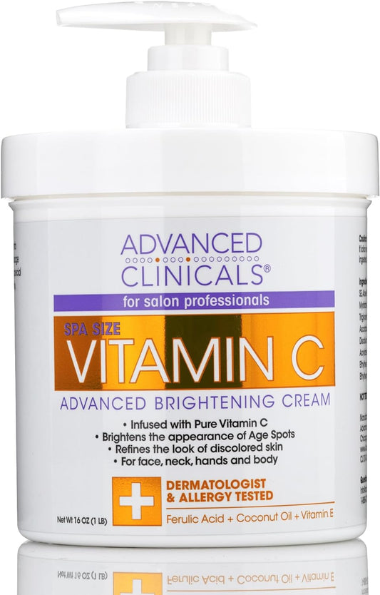 Advanced Clinicals Vitamin C Cream.