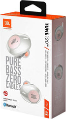 JBL TUNE120 TWS Fully Wireless Earphones, Bluetooth Compatible, Pink, JBLT120TWSPIK