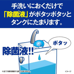 Kobayashi Pharmaceutical Liquid Blue Roulette Disinfecting EX Refill, 4 Types, 2.4 fl oz (70 ml) (Super Mint, Power Wash, Super Orange, Royal Bouquet), Toilet Tank Air Freshener, Deodorizing