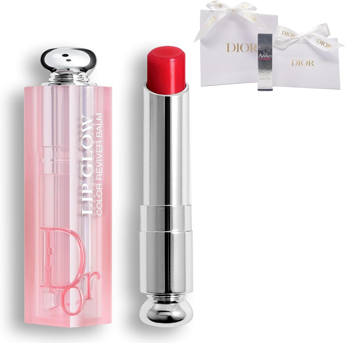 Domestic genuine product DIOR Dior Addict Lip Glow #059 Red Bloom 3.2g Lip Balm (Miss Dior Blooming Boudoir) Limited Cosmetics Birthday Present Gift Shopper Included