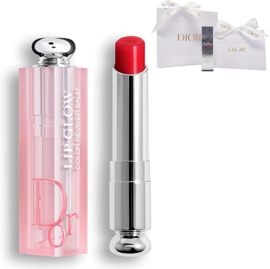 Domestic genuine product DIOR Dior Addict Lip Glow #059 Red Bloom 3.2g Lip Balm (Miss Dior Blooming Boudoir) Limited Cosmetics Birthday Present Gift Shopper Included