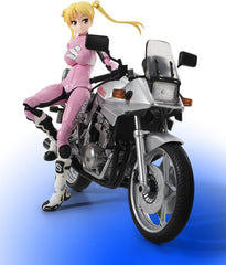 S.H. Figuarts Bakuon!! Rin Suzunoki (Rider Suit)   GSX 400S Katana, Approx. 5.3 inches (135 mm), ABS   PVC Pre-painted Complete Action Figure