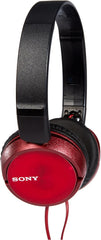 MDR-ZX310 Headphones. red