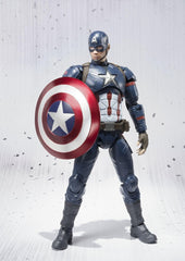 S.H. Figuarts Captain America (Civil War), Approx. 5.9 inches (150 mm), ABS   PVC, Pre-painted Action Figure